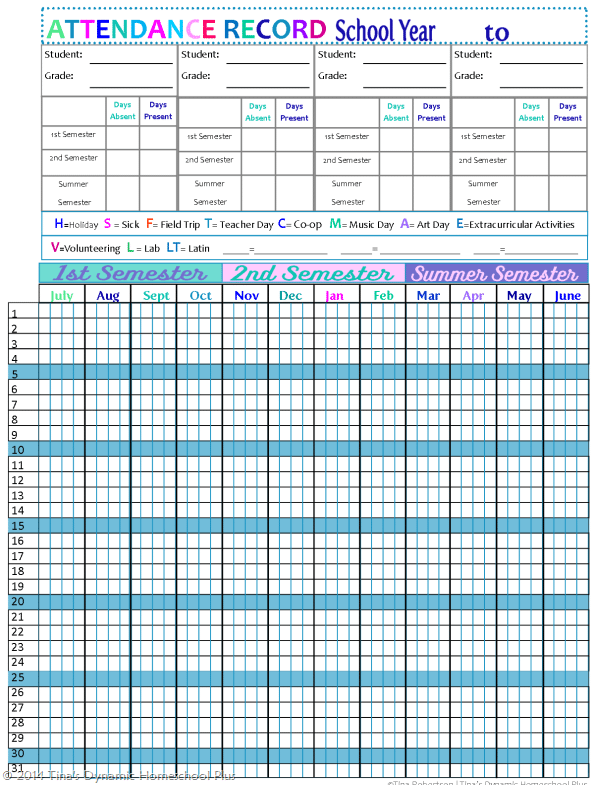 9 Monthly Attendance Sheet Templates Excel Templates