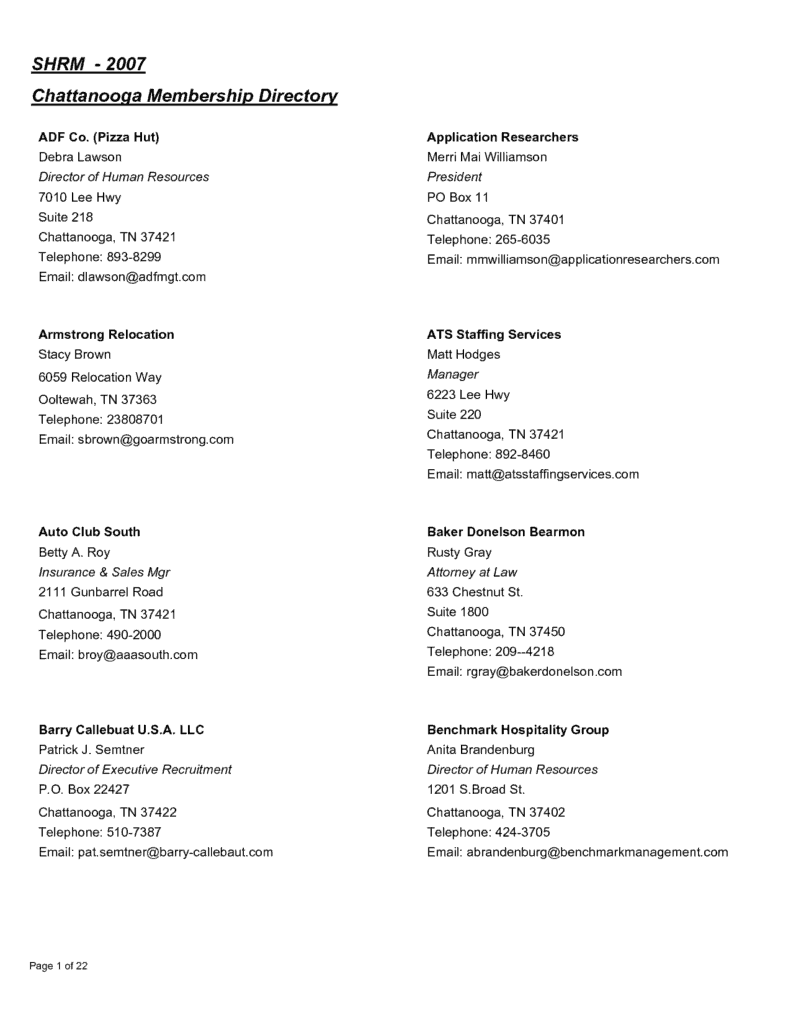 Free Church Directory Template For Word Printable Templates