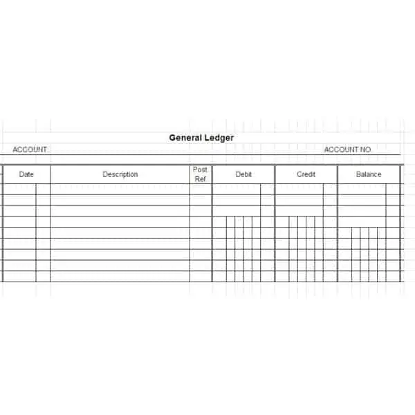 general ledger template 222