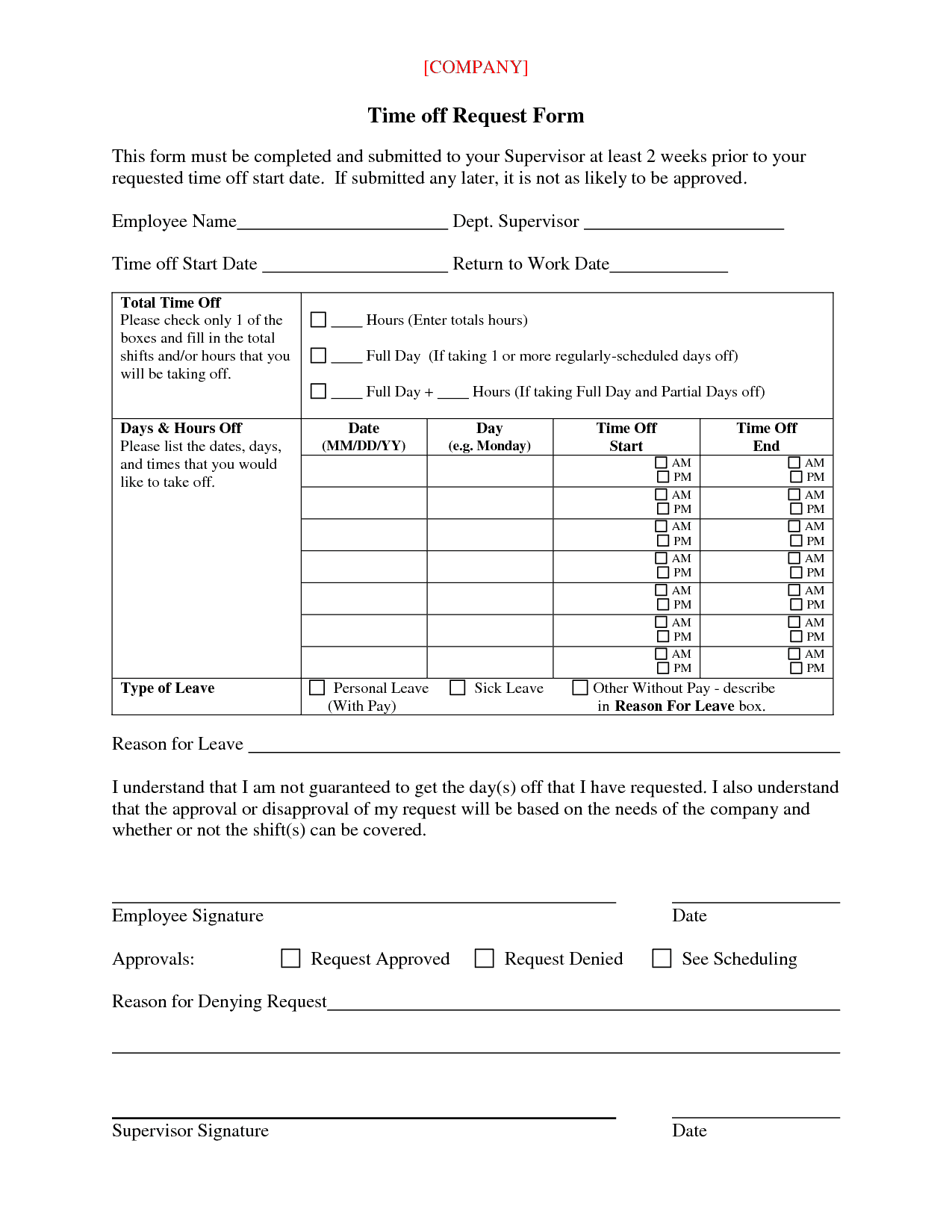 10-time-off-request-form-templates-excel-templates