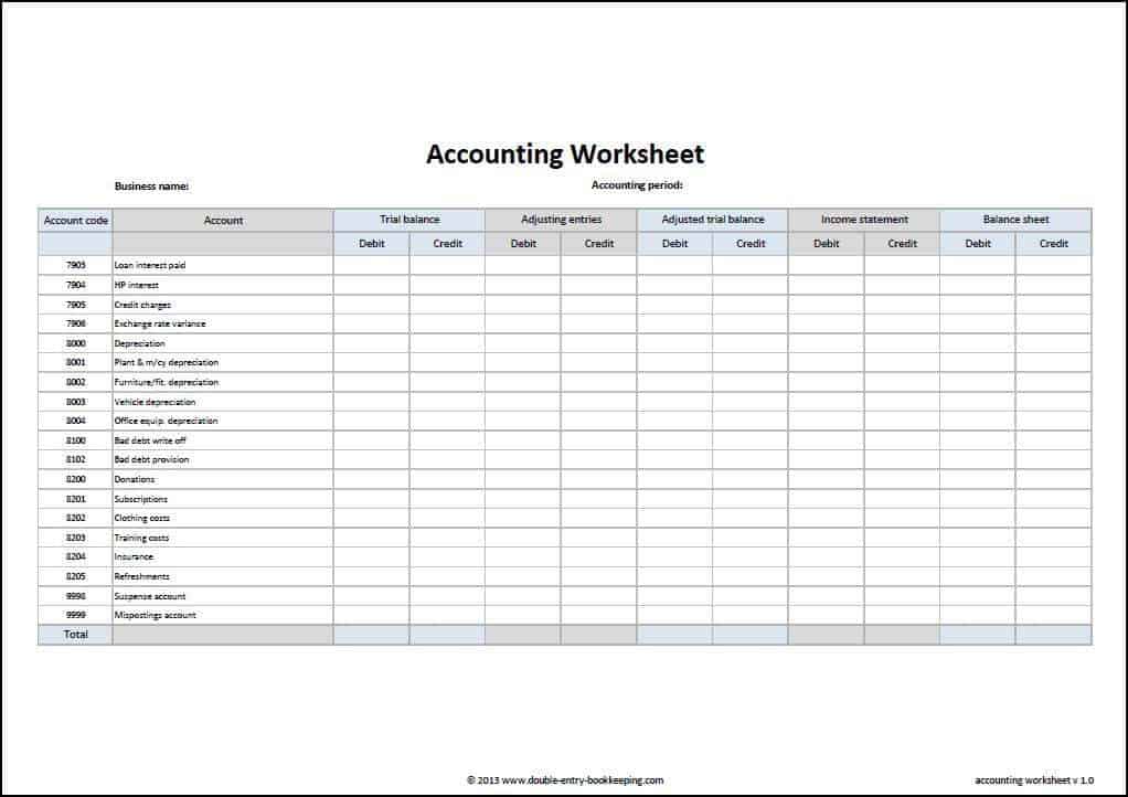 free excel accounting templates download