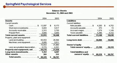 balance sheet format 222