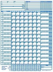 baseball score sheet temlate 2654