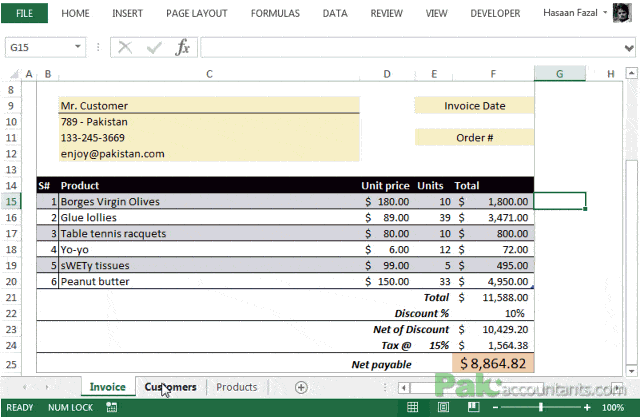 Customer Database Excel Template from www.getexceltemplates.com