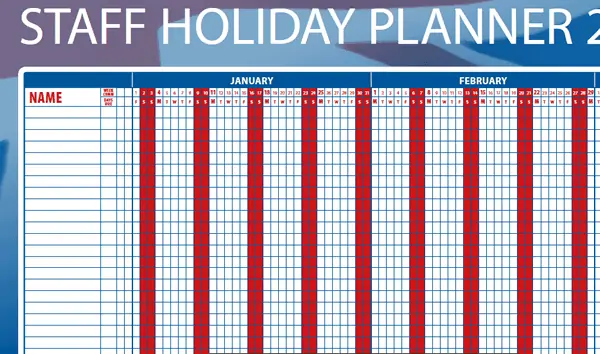 8 Holiday Planner Templates Excel Templates