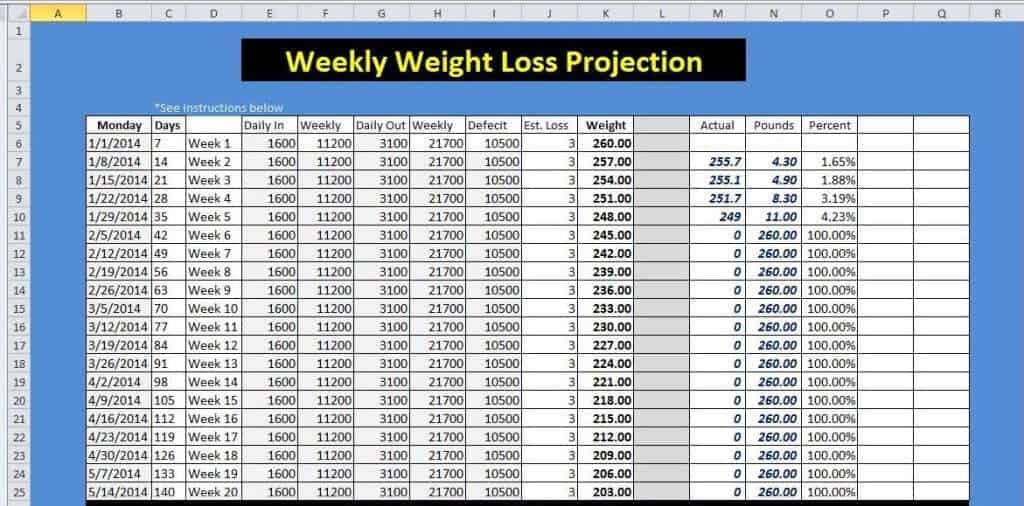 9 Weight Loss Challenge Spreadsheet Templates Excel Templates 9-weight-loss-challenge-spreadsheet-templates-excel-templates