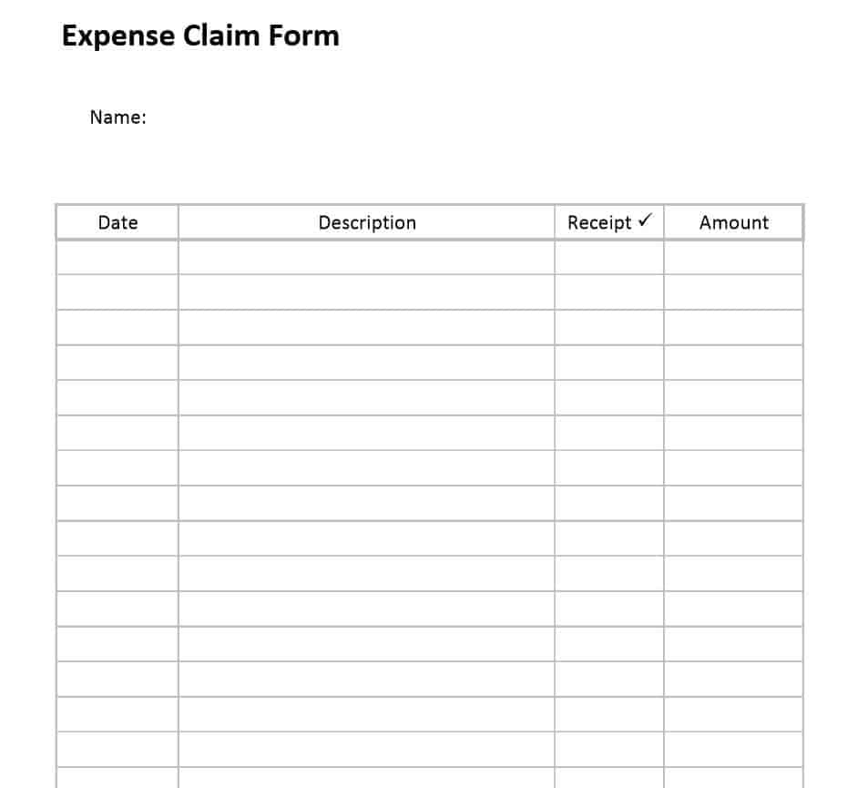 10 Sample Expense Claim Form Templates PDF WORD EXCEL Excel 10 Sample Expense Claim Form Templates PDF WORD EXCEL Excel