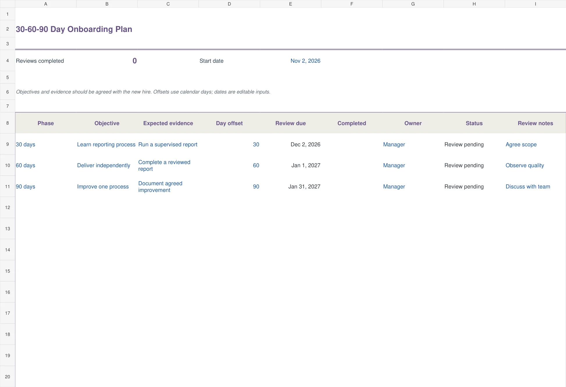5 Employee Onboarding Checklist Excel Templates